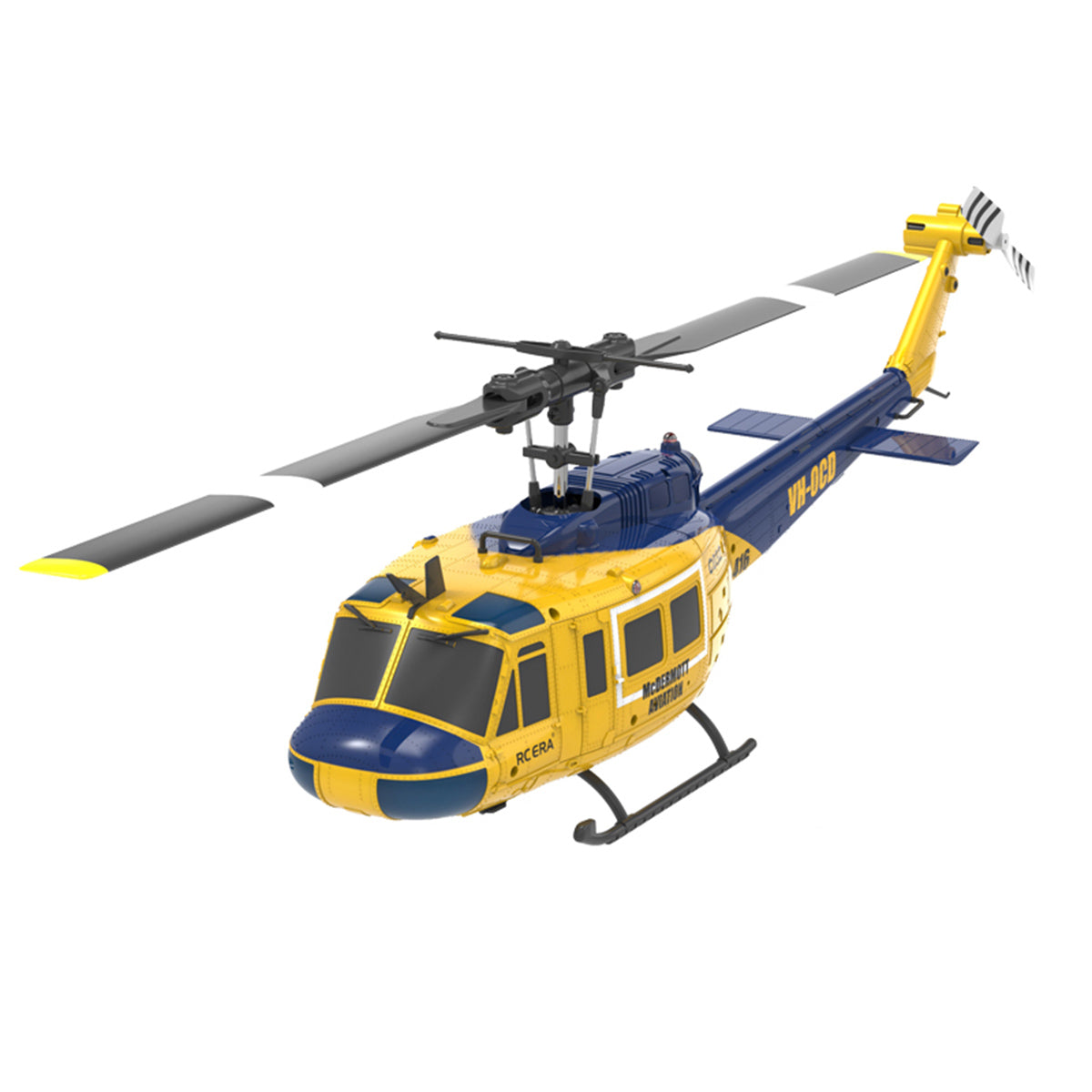 C032 1/48 Scale UH-1 Huey 2.4G 6CH Flybarless RC Helicopter Model (RTF Version)