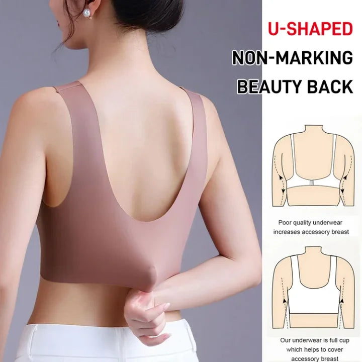 Women’s lace ice silk bra Pack Of 4