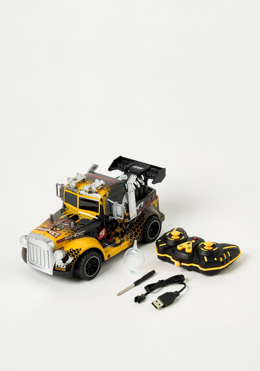 Hornet Remote Control Spray Light Vehicle with Spray Bottle & USB Cable