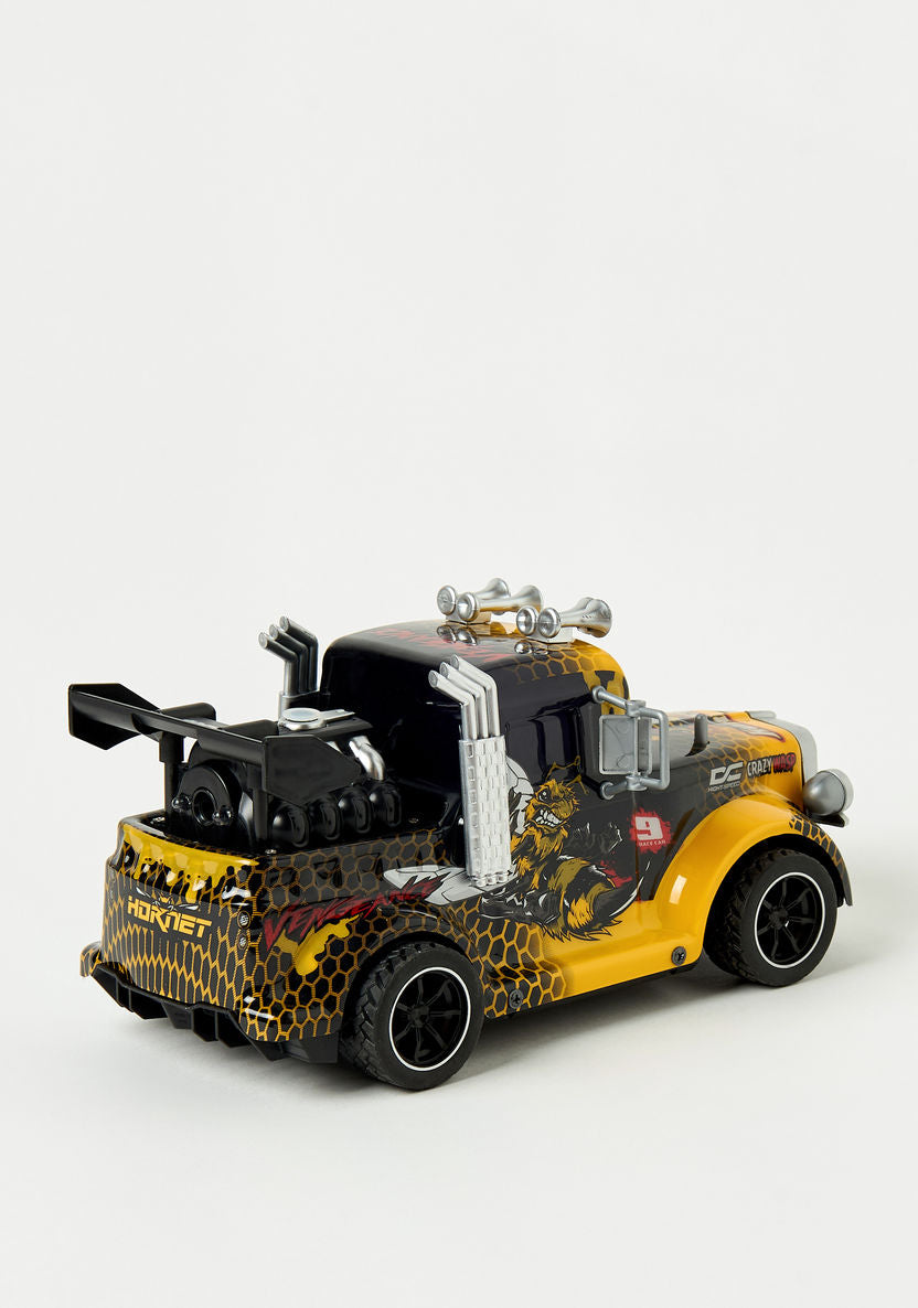 Hornet Remote Control Spray Light Vehicle with Spray Bottle & USB Cable