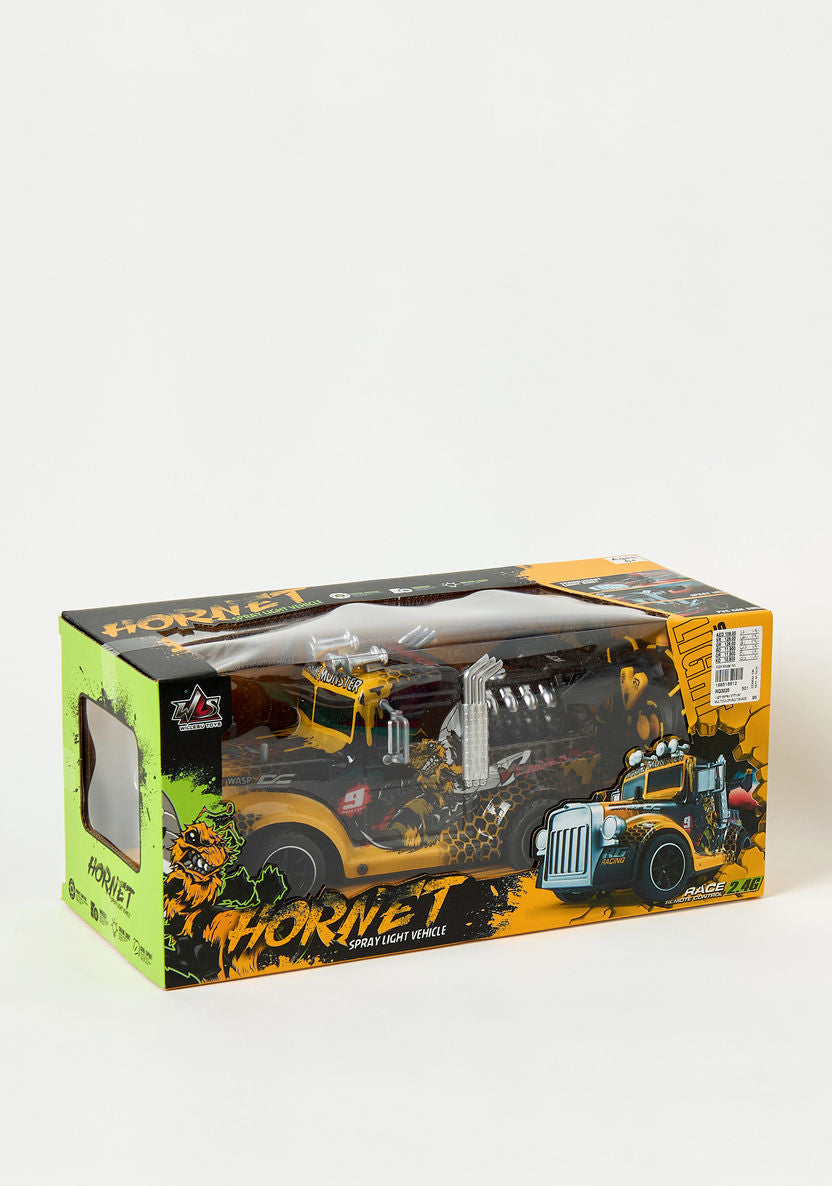 Hornet Remote Control Spray Light Vehicle with Spray Bottle & USB Cable