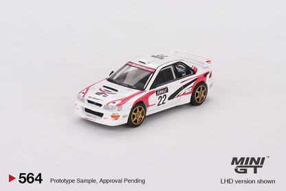 Mini GT SUBARU Impreza WRC98 1999 Rally Tour de Corse #22