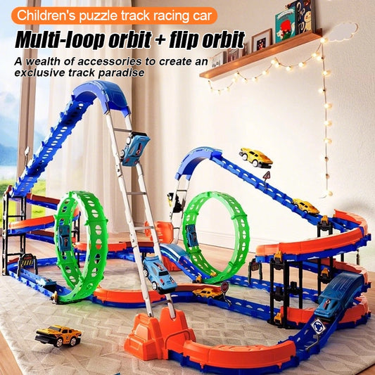 Racing Adventure, Puzzle Flipping Track Car
