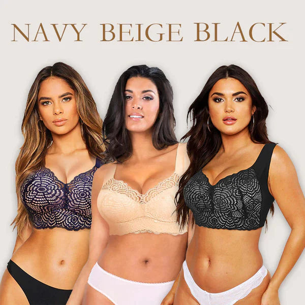 🔥Lift Stretch Full Shape Seamless Lace Bra (3 PCS)