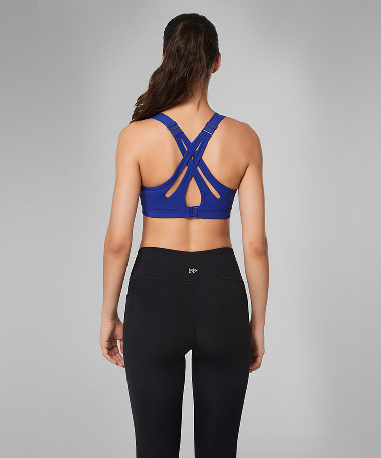 Power Adjustable Criss Cross Running Bra | Women's High Support Sports Bra (Pack Of 5)