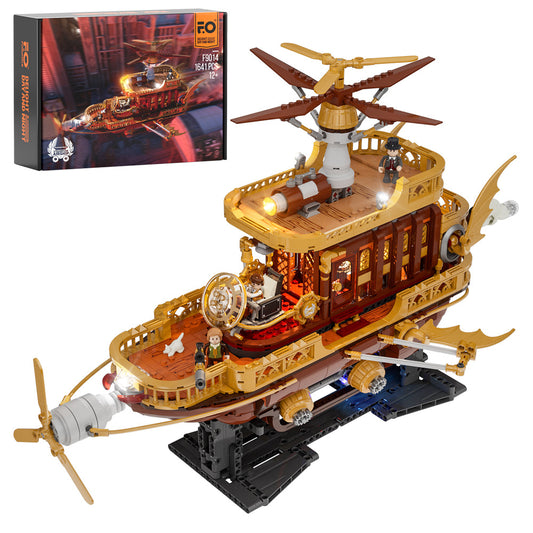 Steampunk Airship: Light Catcher 1641PCS