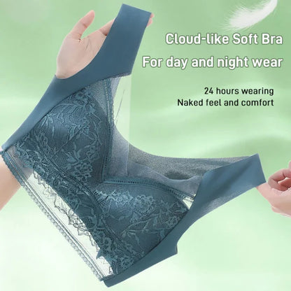 Women’s lace ice silk bra Pack Of 4