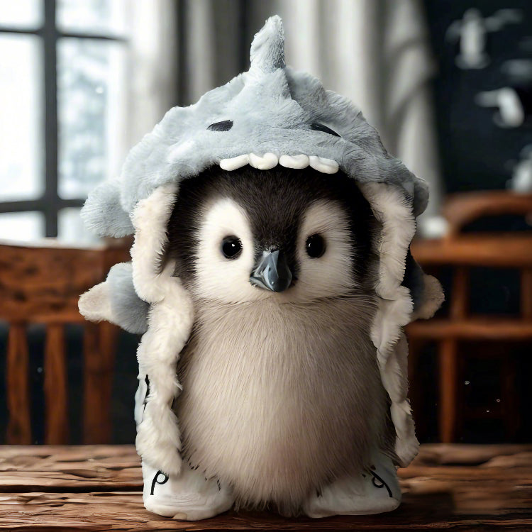 Realistic Baby Penguin Doll