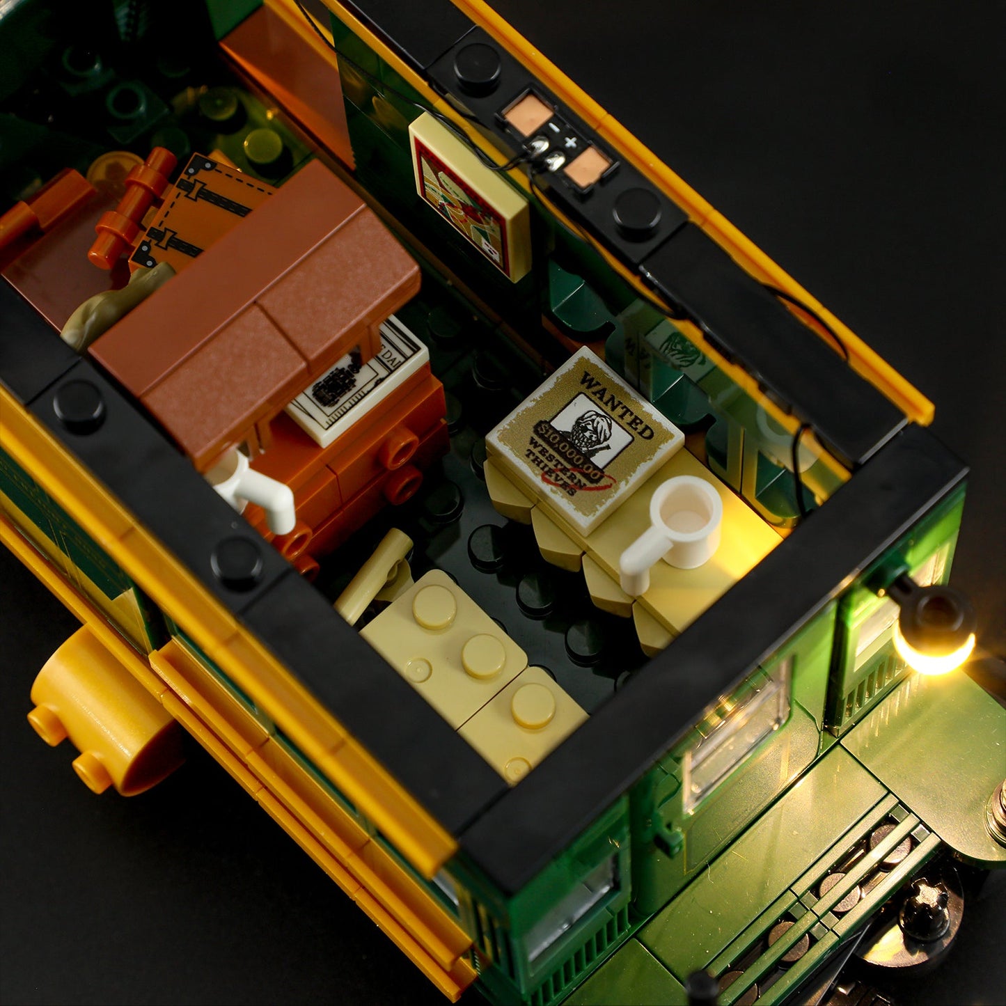 Western Freight Train 1524PCS