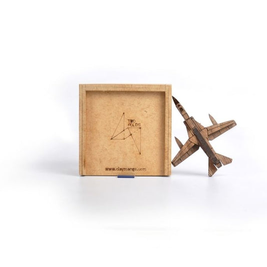 MIKOYAN MIG-27  Wooden Brooch
