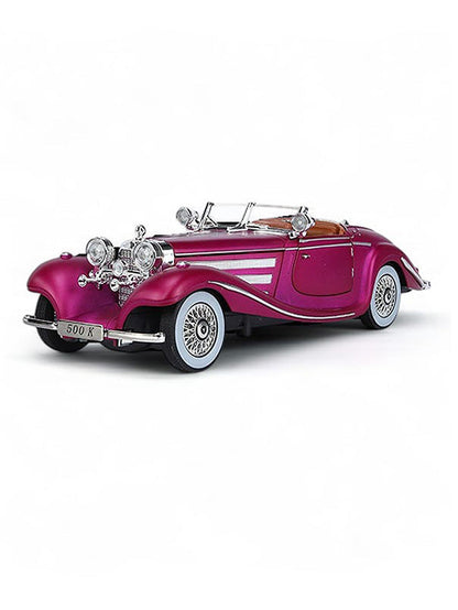 Mercedes Benz 500K Model 1:24 Scale Diecast Car - Metal Collectible