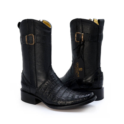 Bota vaquera de piel de cocodrilo modelo Fenix
