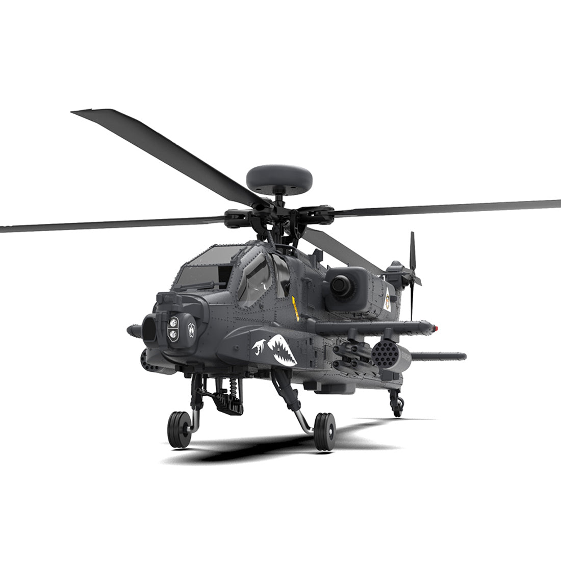 YU XIANG Apache GPS Helicopter F11-S AH64 1/32 Scale 2.4G 6CH RC Dual-axis Co-drive Flybarless 6G/3D Stunt