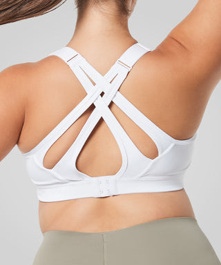 Power Adjustable Criss Cross Running Bra | Women's High Support Sports Bra (Pack Of 5)