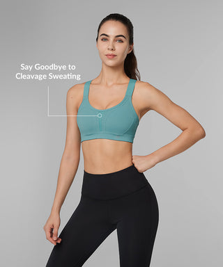 Power Adjustable Criss Cross Running Bra | Women's High Support Sports Bra (Pack Of 5)