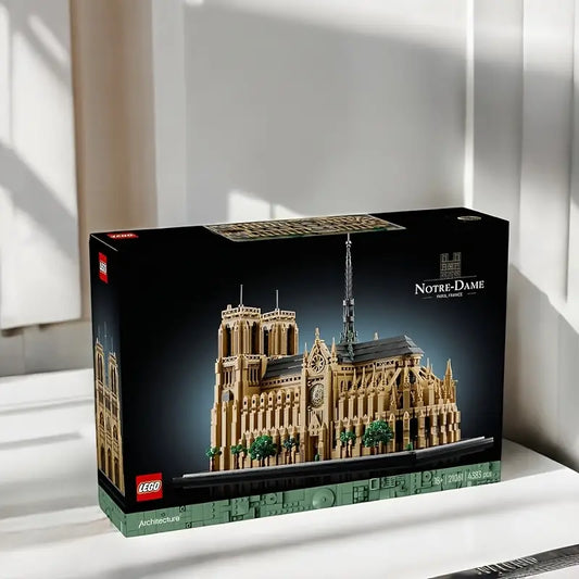 European Version, LEGO 21061 Architectural Replica, Adult Collectible Building Set