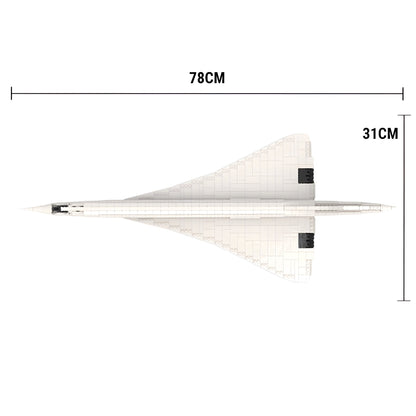 THE ULTIMATE 78CM CONCORDE | 1465PCS