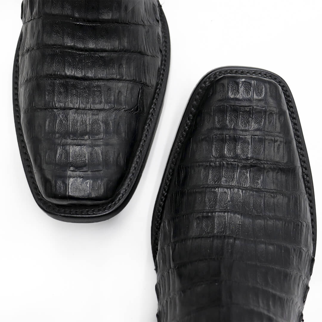 Bota vaquera de piel de cocodrilo modelo Fenix
