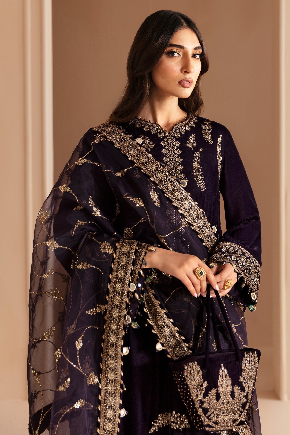Jazmin The Velvet Embroidered Formals