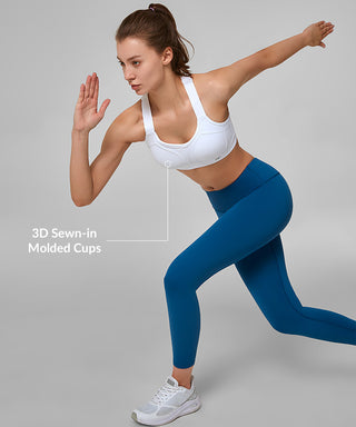 Power Adjustable Criss Cross Running Bra | Women's High Support Sports Bra (Pack Of 5)