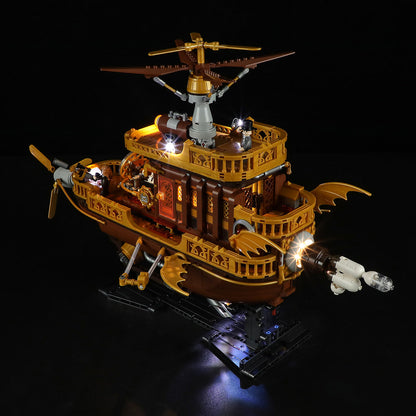 Steampunk Airship: Light Catcher 1641PCS
