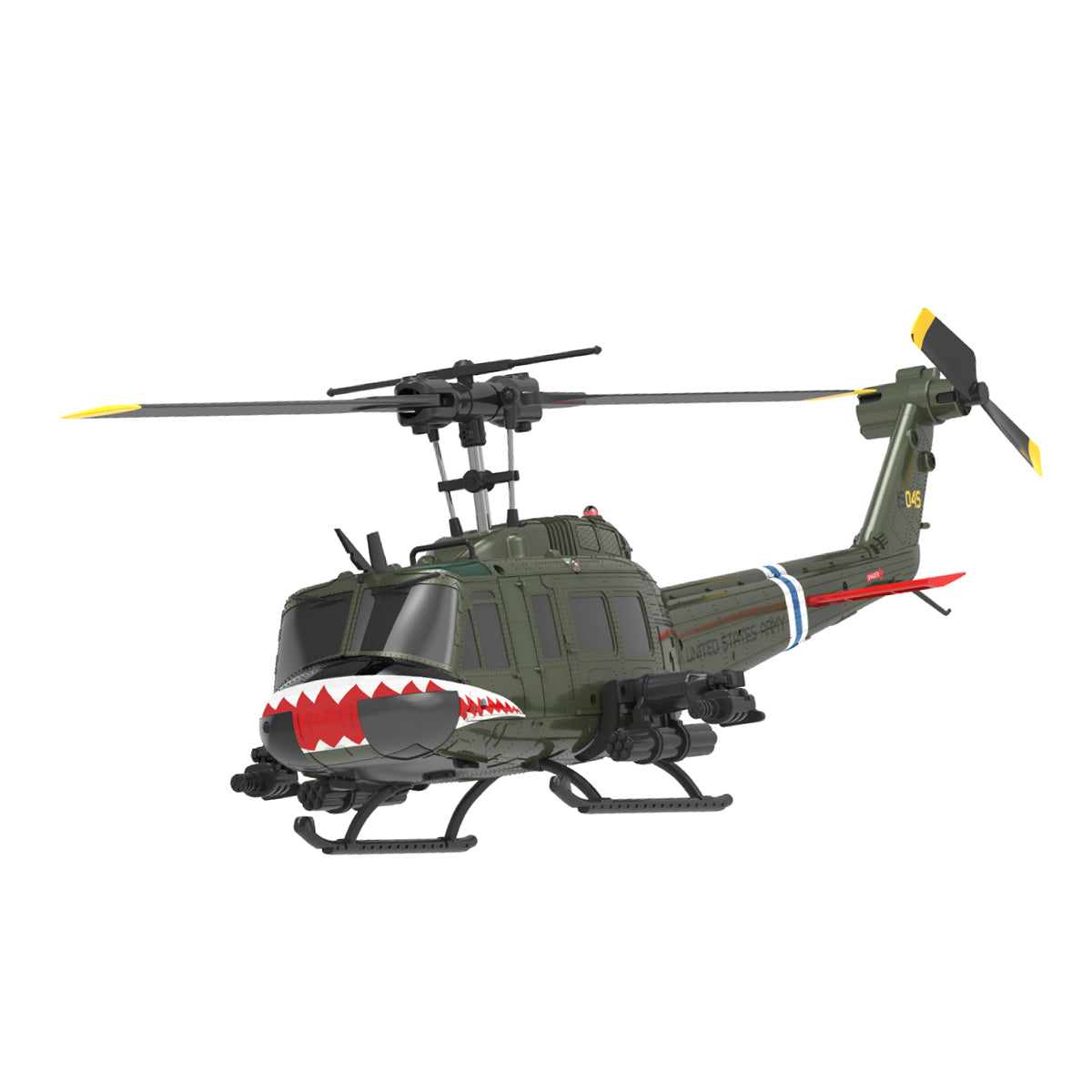 C032 1/48 Scale UH-1 Huey 2.4G 6CH Flybarless RC Helicopter Model (RTF Version)