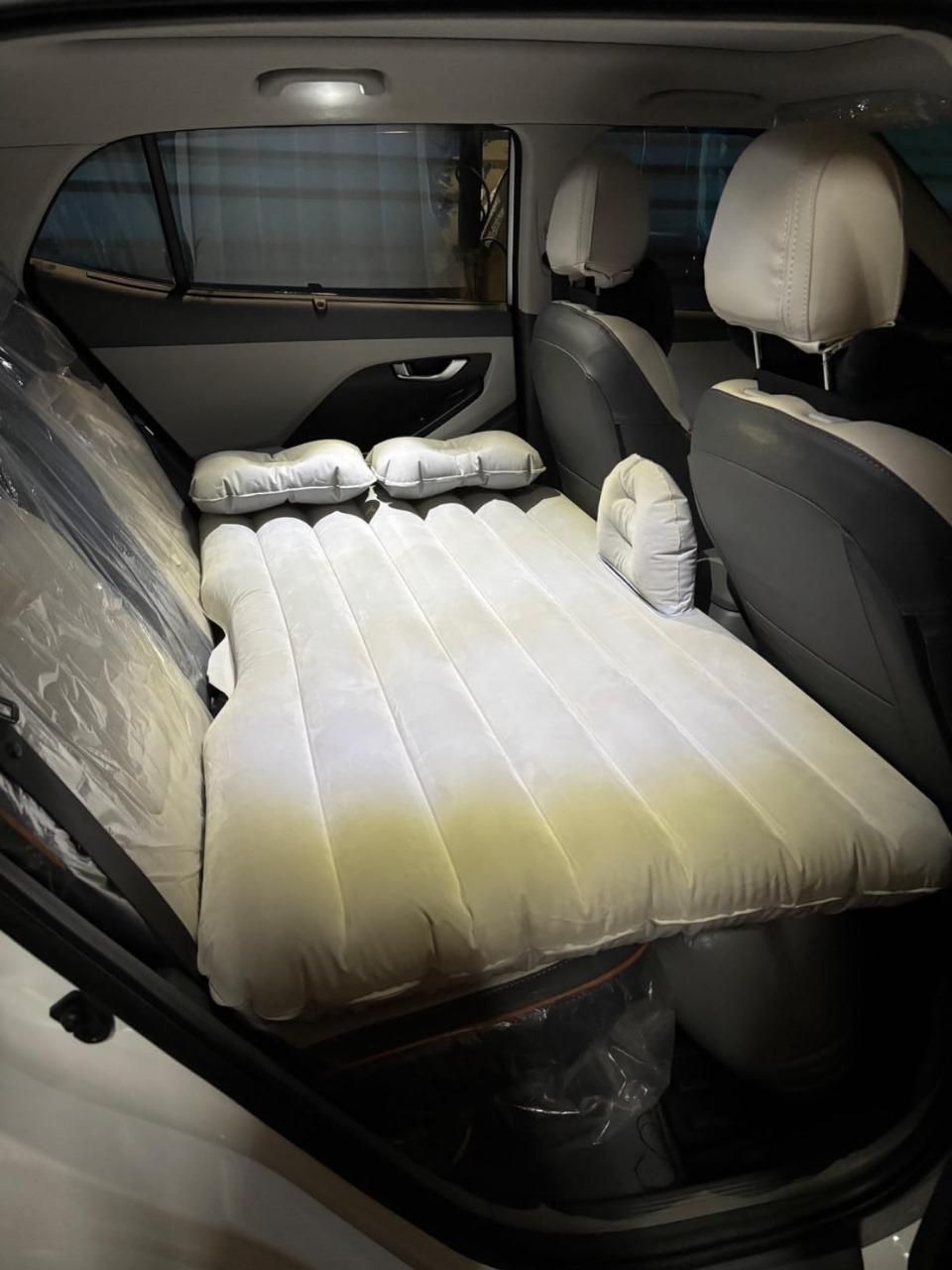 Quiver Car Travel Bed Mattress with 2 Air Pillows