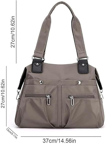 Large Capacity Waterproof Multi Pocket Shoulder Bag