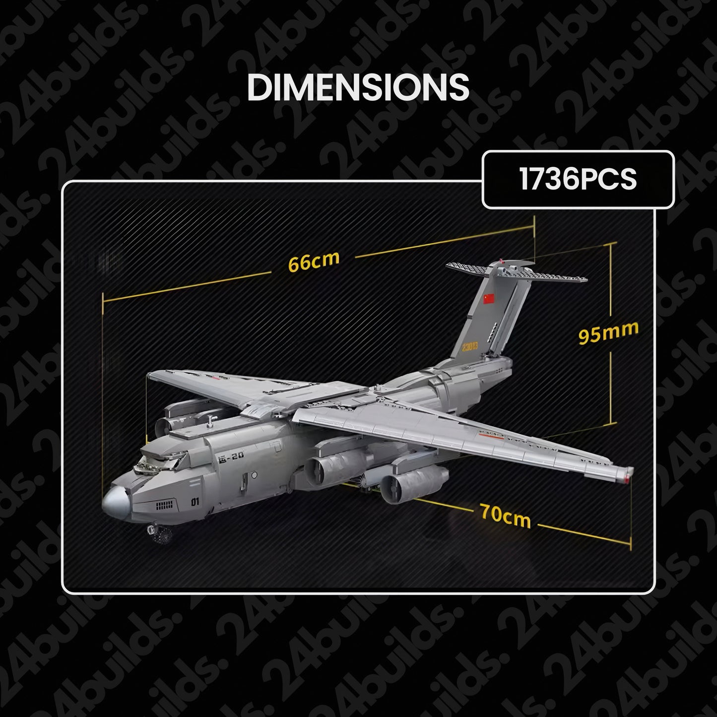 XI'AN Y-20 CARGO PLANE | 1736PCS