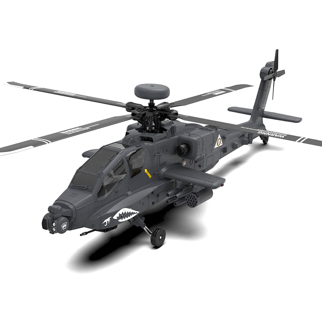 YU XIANG Apache GPS Helicopter F11-S AH64 1/32 Scale 2.4G 6CH RC Dual-axis Co-drive Flybarless 6G/3D Stunt
