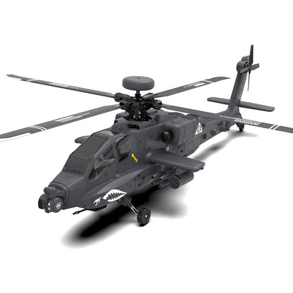 YU XIANG Apache GPS Helicopter F11-S AH64 1/32 Scale 2.4G 6CH RC Dual-axis Co-drive Flybarless 6G/3D Stunt