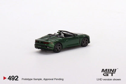 Mini GT 1:64 Bentley Mulliner Bacalar Scarab Green #492