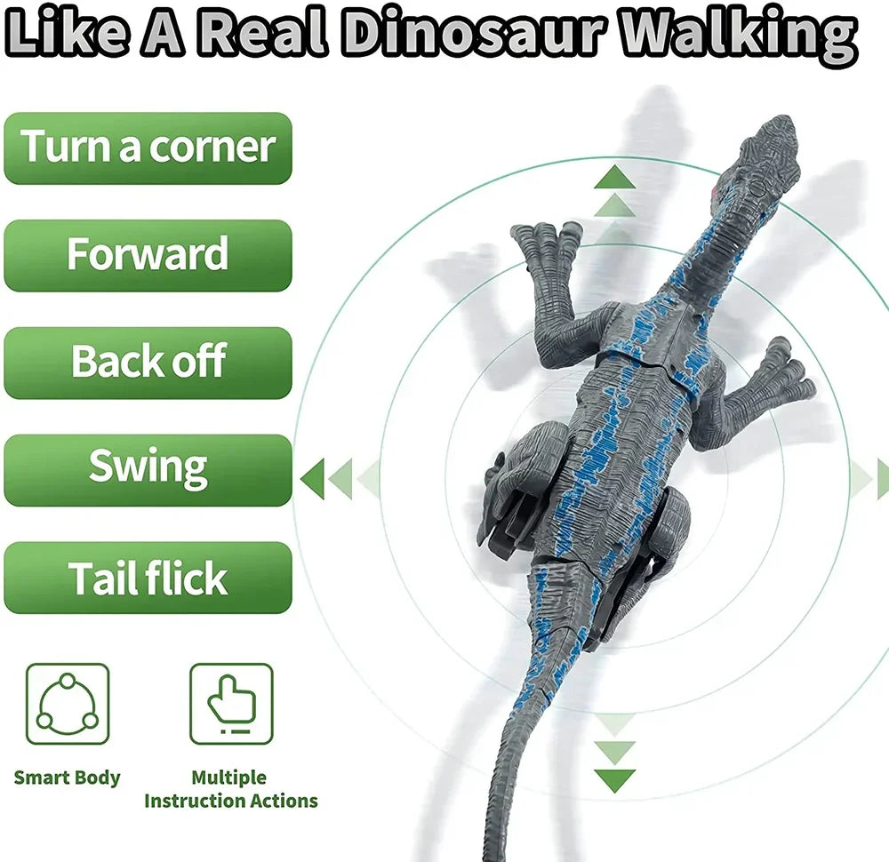 Optimal Children Gifts Realistic Remote Control Dinosaurs