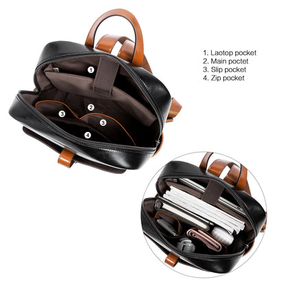 Vrba Laptop Backpack Purse — Simplicity