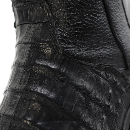 Bota vaquera de piel de cocodrilo modelo Fenix