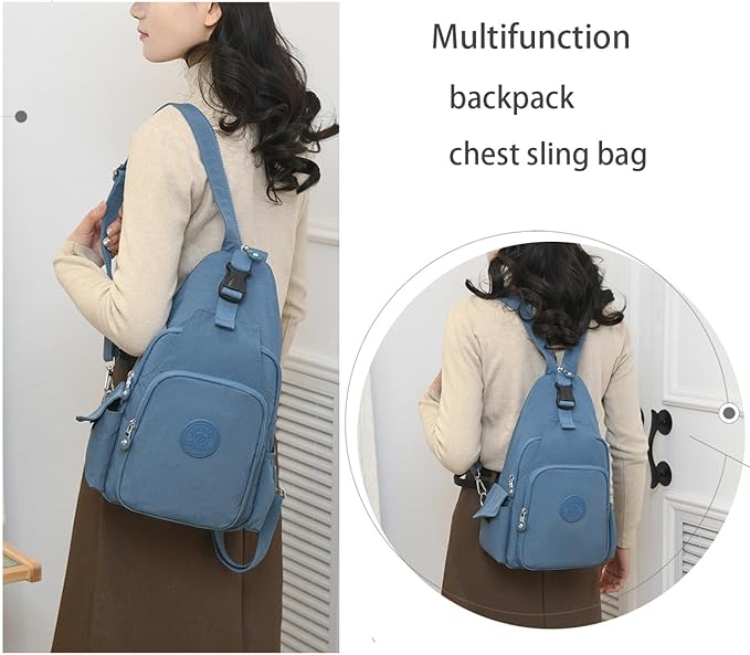 Women's Casual Multi-Pockets Shoulder Bag