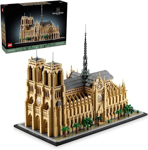 European Version, LEGO 21061 Architectural Replica, Adult Collectible Building Set
