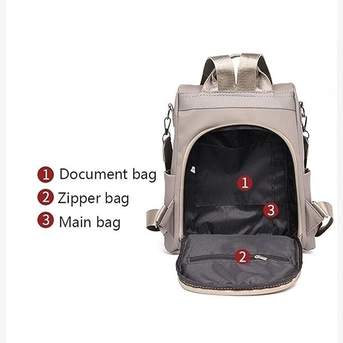 Anti Theft, Multifunctional Travel, Waterproof Large Capacity Bag