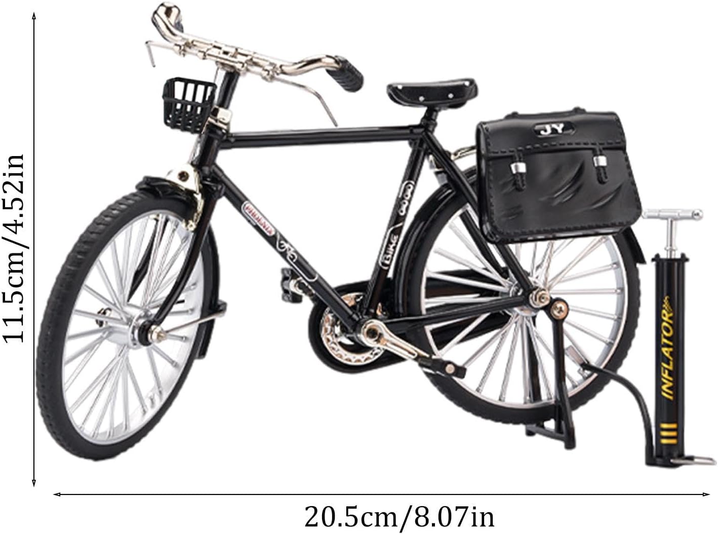 Finger Bikes, DIY Bicycle Model Scale Kit, Creative Iron Table Ornament Toys, Finger Toys, Metal Bicycle Model Collections