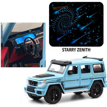 1/18 Pullback G Wagon Brabus, Die Cast Brabus with Lights, Door Open Car, Collectible Toy Car Series
