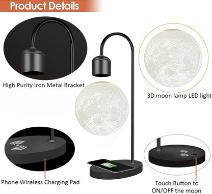 🌙 Magnetic Levitation Moon Lamp
