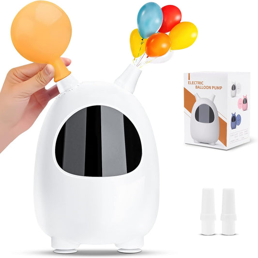 Balloon Pump Electric, SPLAKS Balloons Inflator Air Pump Portable Balloon Blower