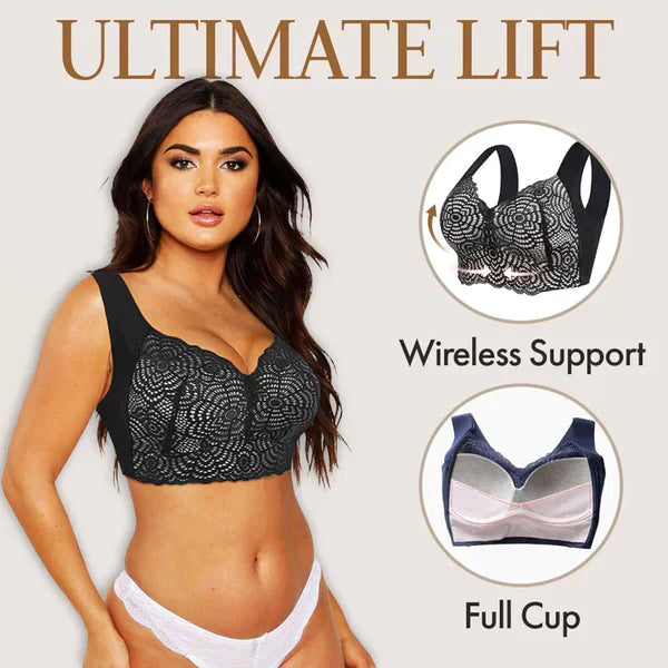 🔥Lift Stretch Full Shape Seamless Lace Bra (3 PCS)