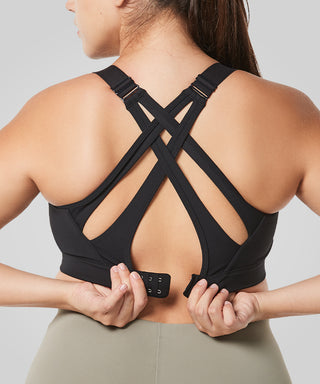 Power Adjustable Criss Cross Running Bra | Women's High Support Sports Bra (Pack Of 5)