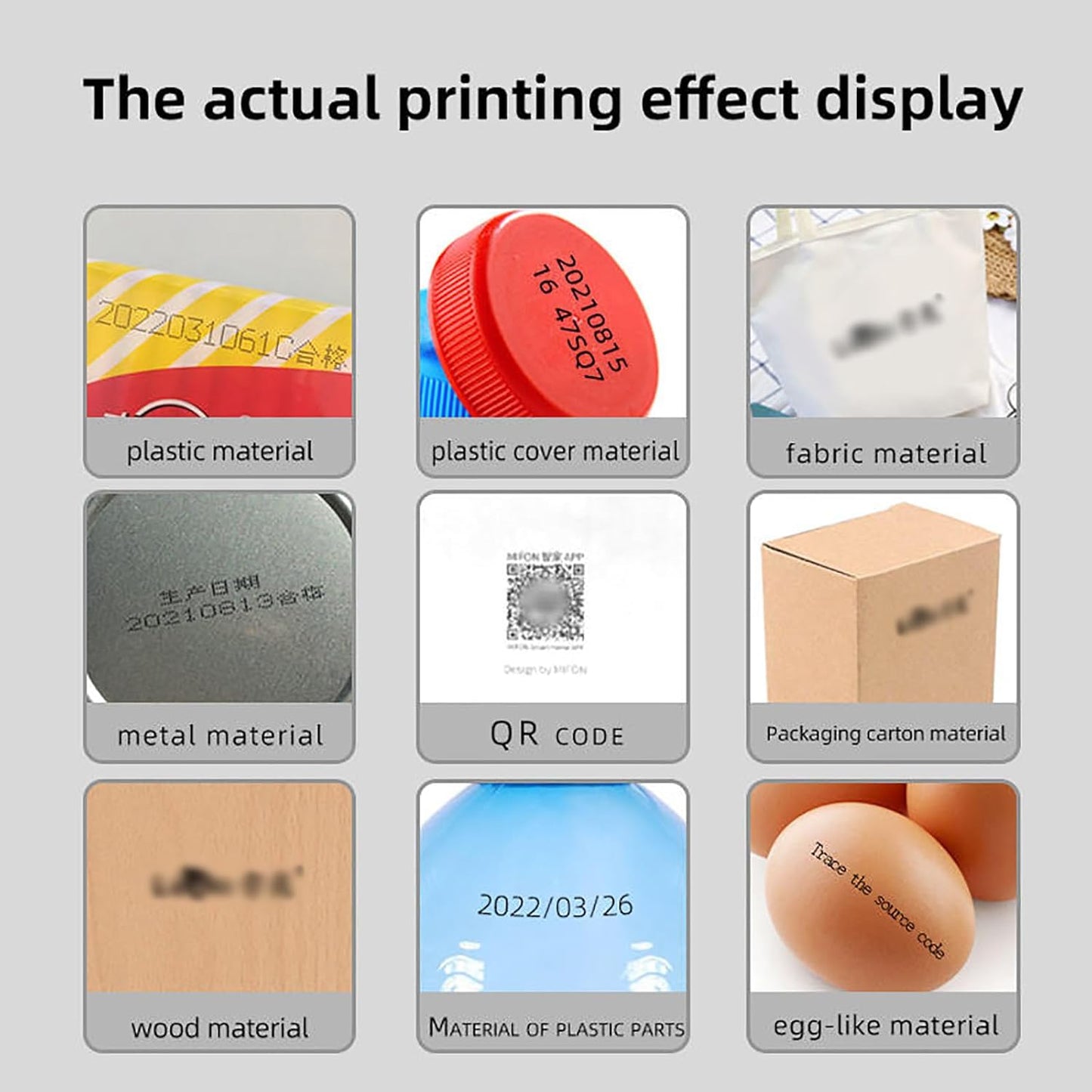 Portable Small Coder,handheld Inkjet Printer Gun,printing Height 2-12.7mm,portable Handheld Inkjet Printer,4.3 Inch Production Date Printer