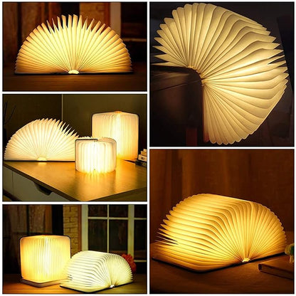 Book Lamp Rechargeable LED Book