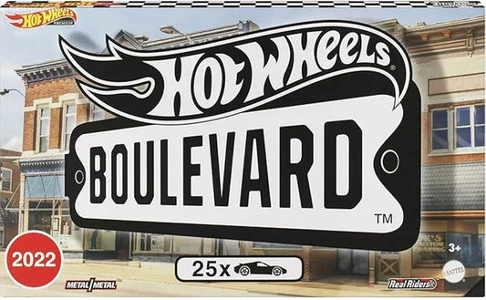 Hot Wheels Boulevard 25-Car Factory Set Premium 1:64 Scale