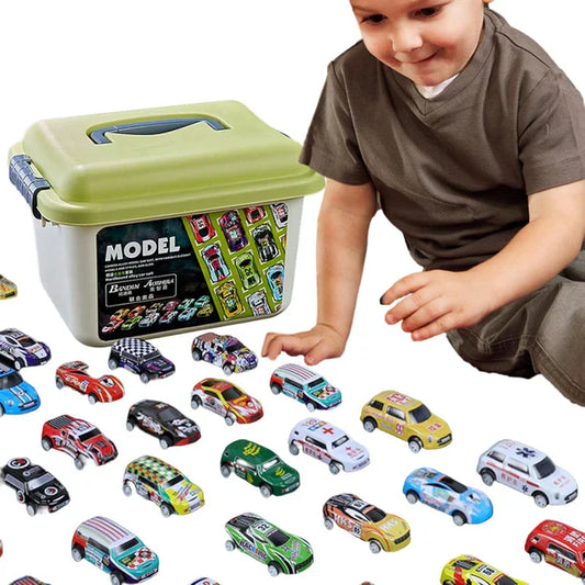 Mini-Pull Back Car with Storage