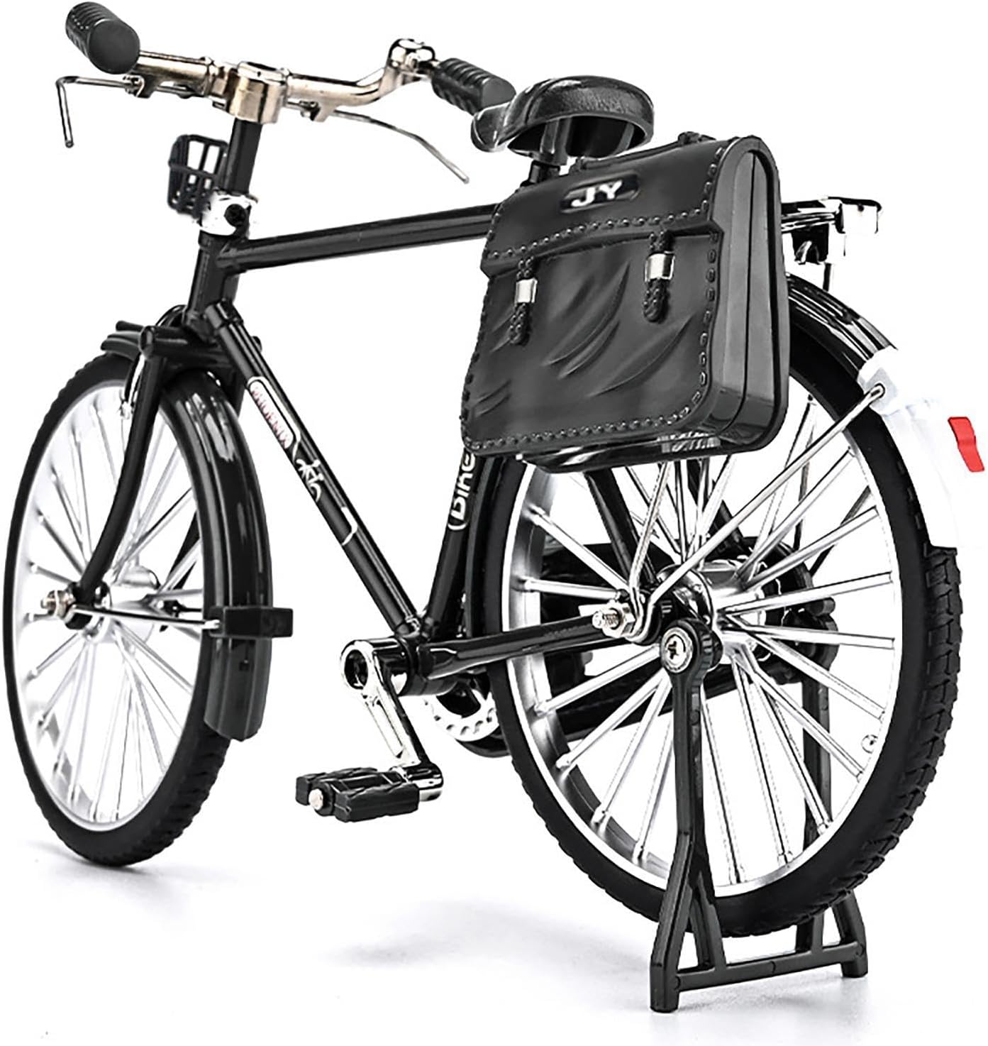Finger Bikes, DIY Bicycle Model Scale Kit, Creative Iron Table Ornament Toys, Finger Toys, Metal Bicycle Model Collections