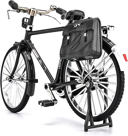 Finger Bikes, DIY Bicycle Model Scale Kit, Creative Iron Table Ornament Toys, Finger Toys, Metal Bicycle Model Collections